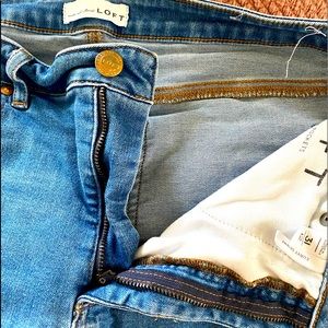 Loft Curvy Skinny Jeans